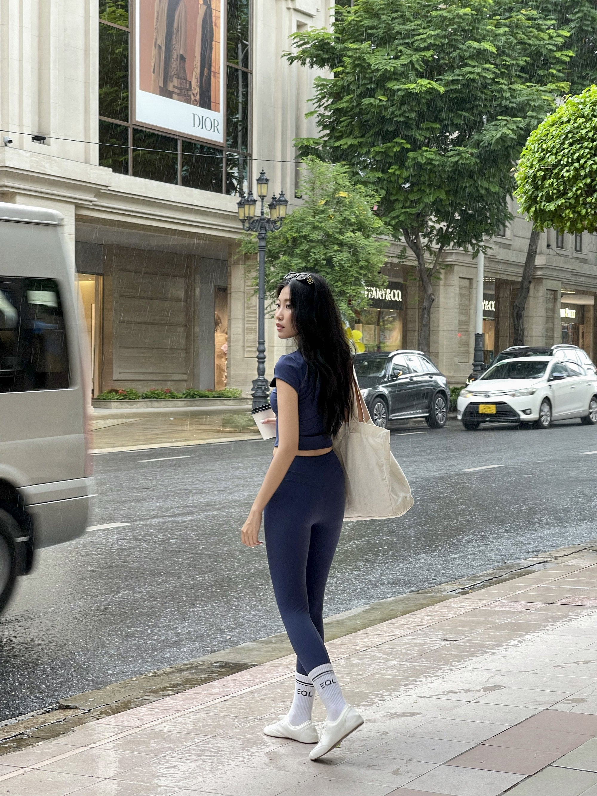 Impulse 3.0 - Xanh Navy (Set Legging Dài) - EQL Apparel - Impulse 3.0 - Xanh Navy (Set Legging Dài) -