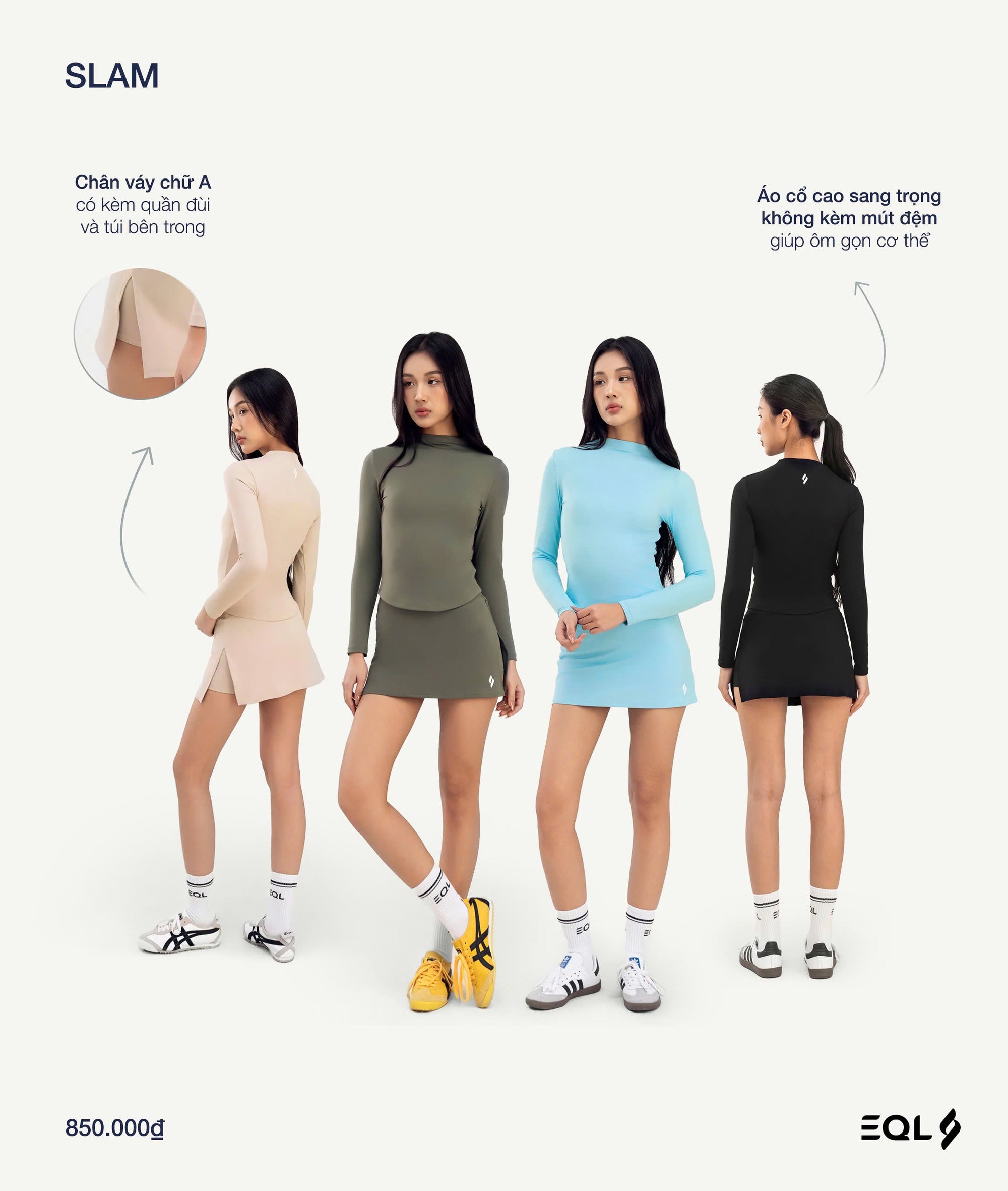 Slam - Nâu Cát - EQL Apparel - Slam - Nâu Cát -