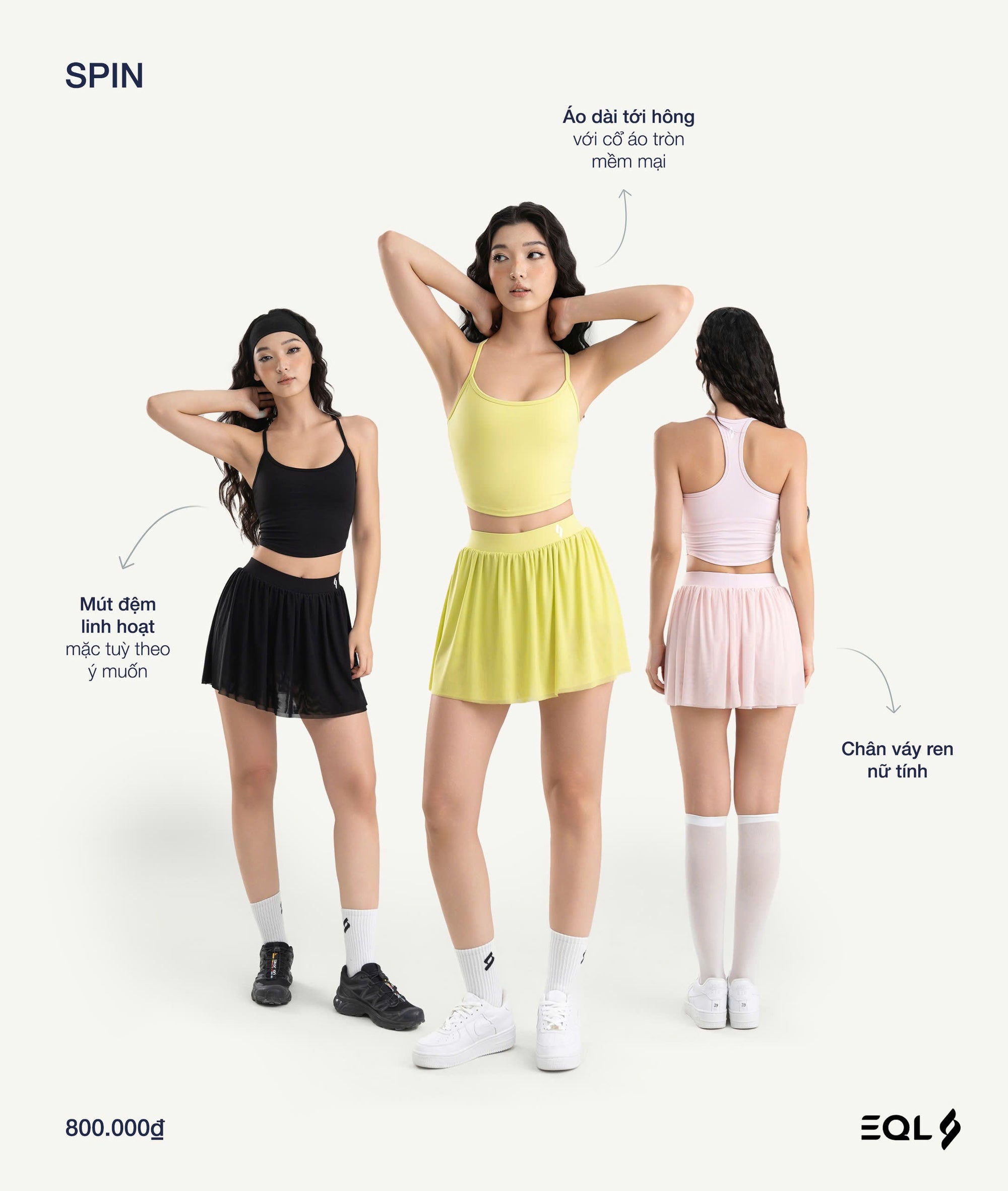 Spin - Hồng Phấn - EQL Apparel - Spin - Hồng Phấn -