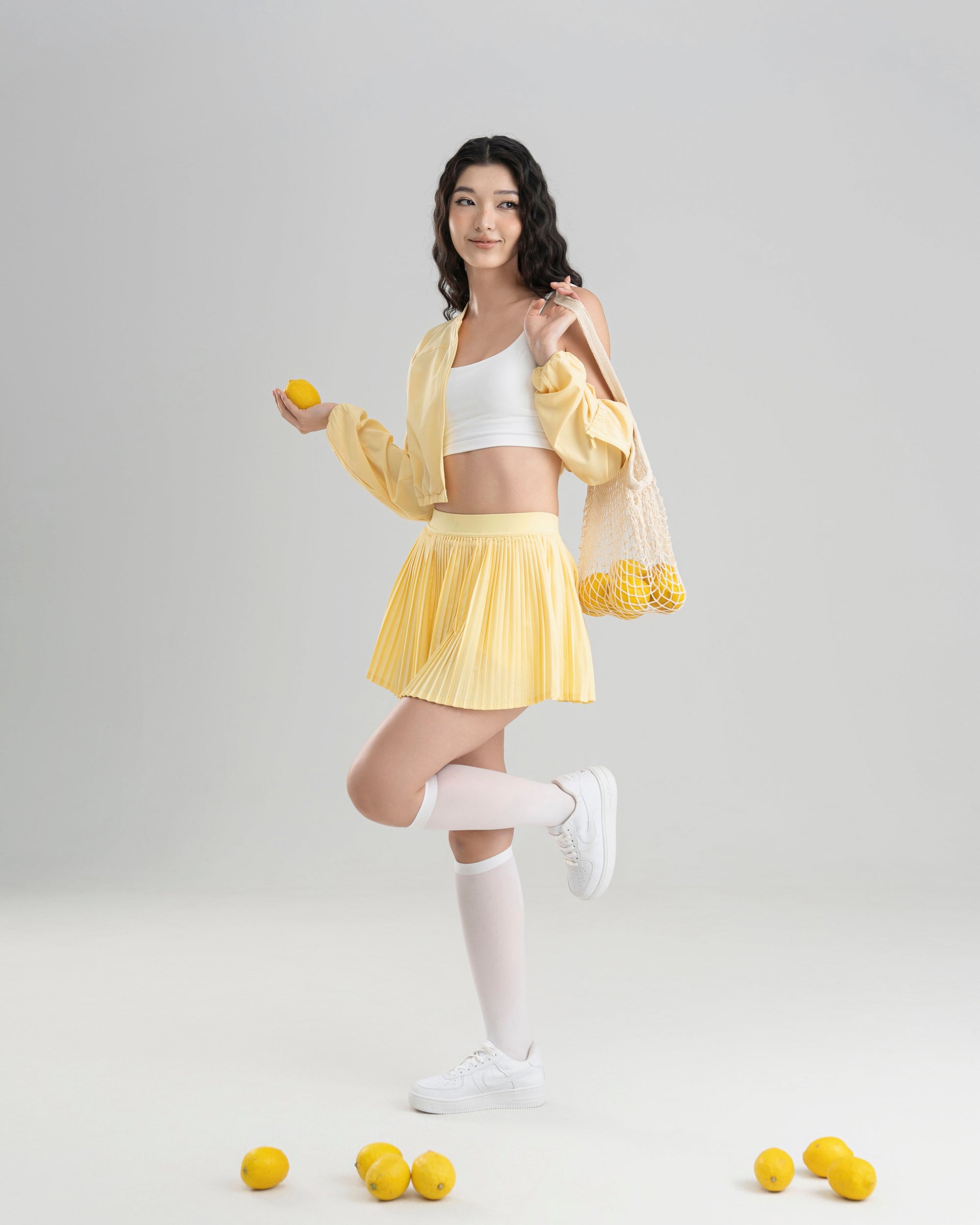 Zest - Vàng / Trắng - EQL Apparel - Zest - Vàng / Trắng -