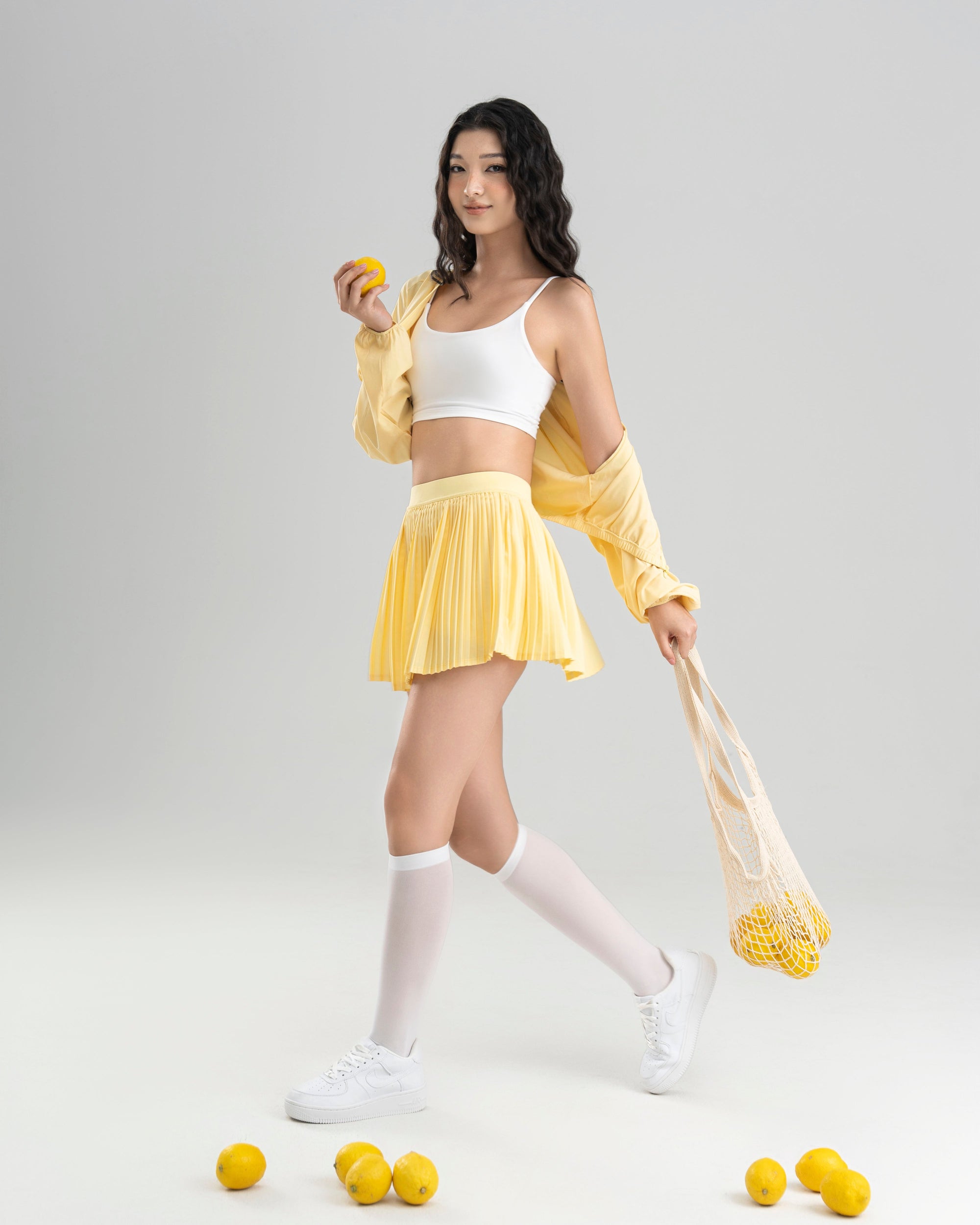 Zest - Vàng / Trắng - EQL Apparel - Zest - Vàng / Trắng -