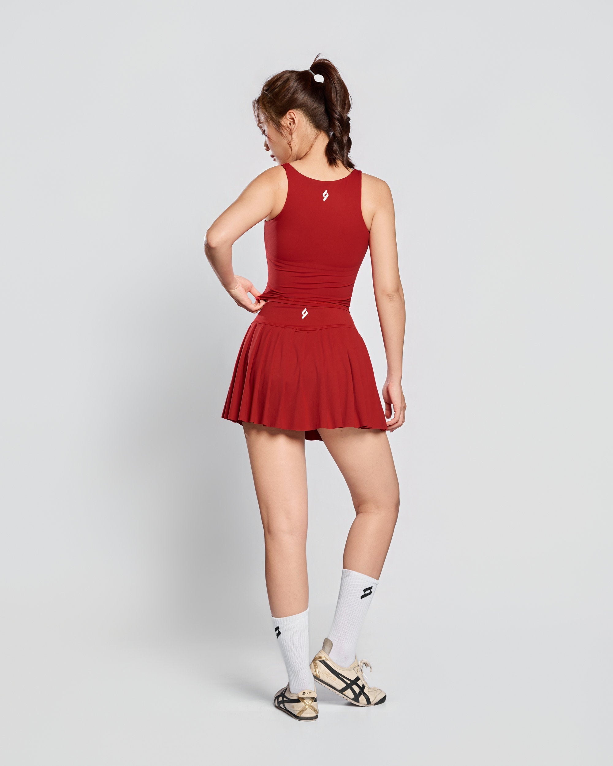 Celebré Classic Skirt - Đỏ Dâu - EQL Apparel - Celebré Classic Skirt - Đỏ Dâu - 