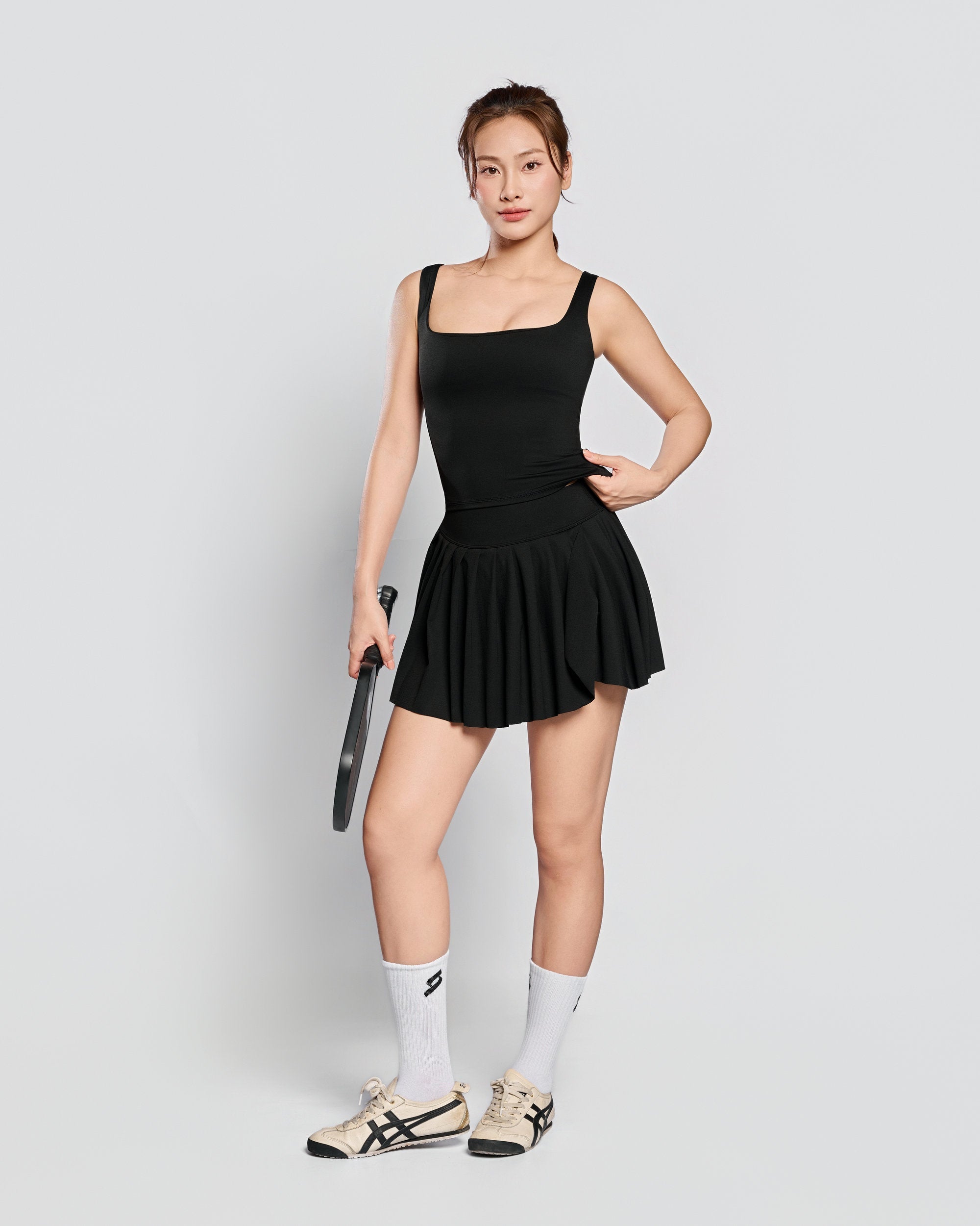 Celebré Slit Skirt - Đen - EQL Apparel - Celebré Slit Skirt - Đen - 