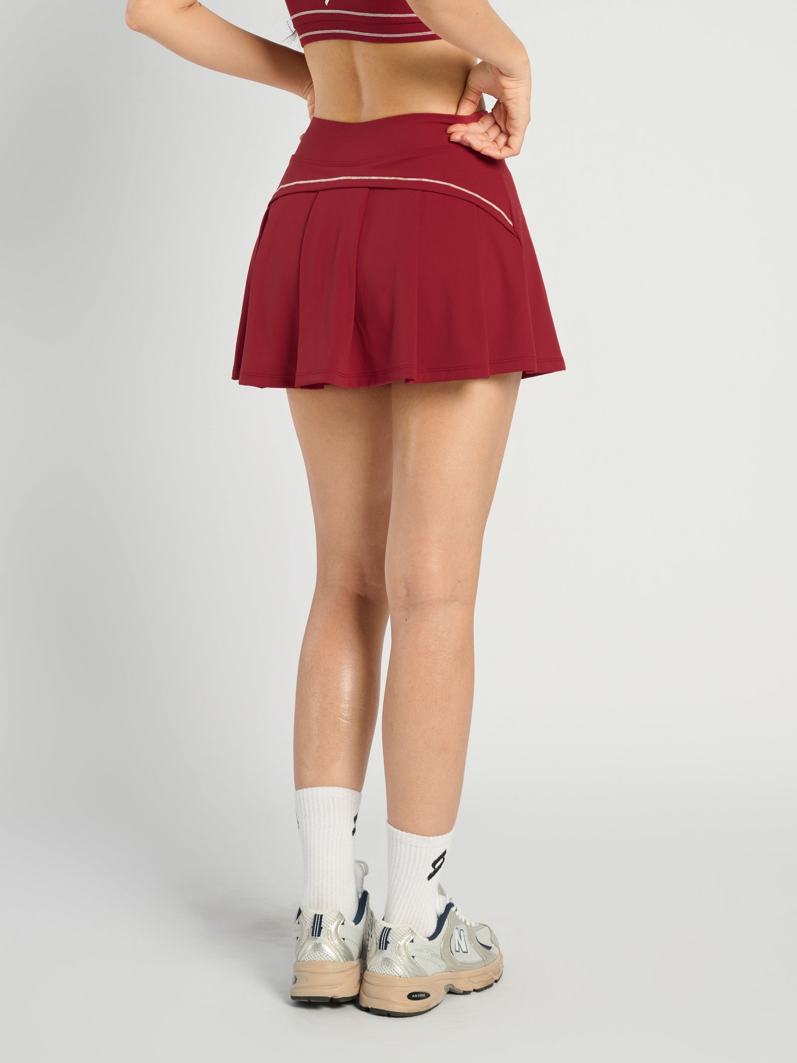 Elite Skirt - Đỏ Ruby - EQL Apparel - Elite Skirt - Đỏ Ruby - 