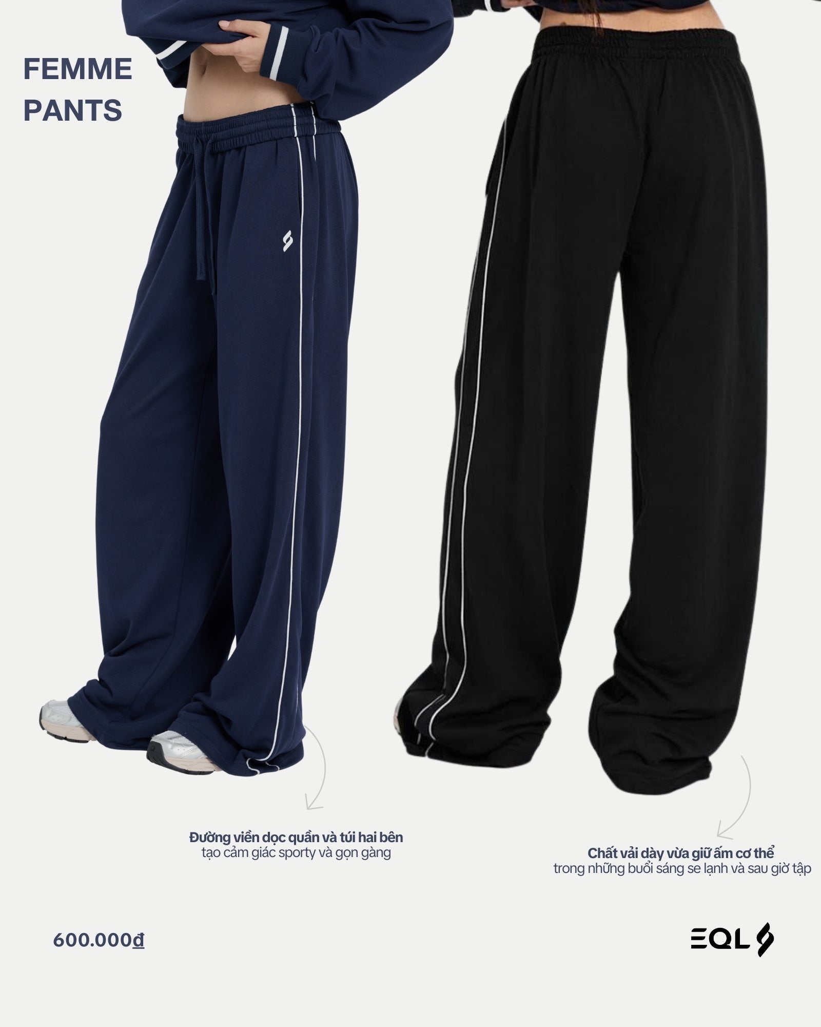 Femme Pants - Đen - EQL Apparel - Femme Pants - Đen - 