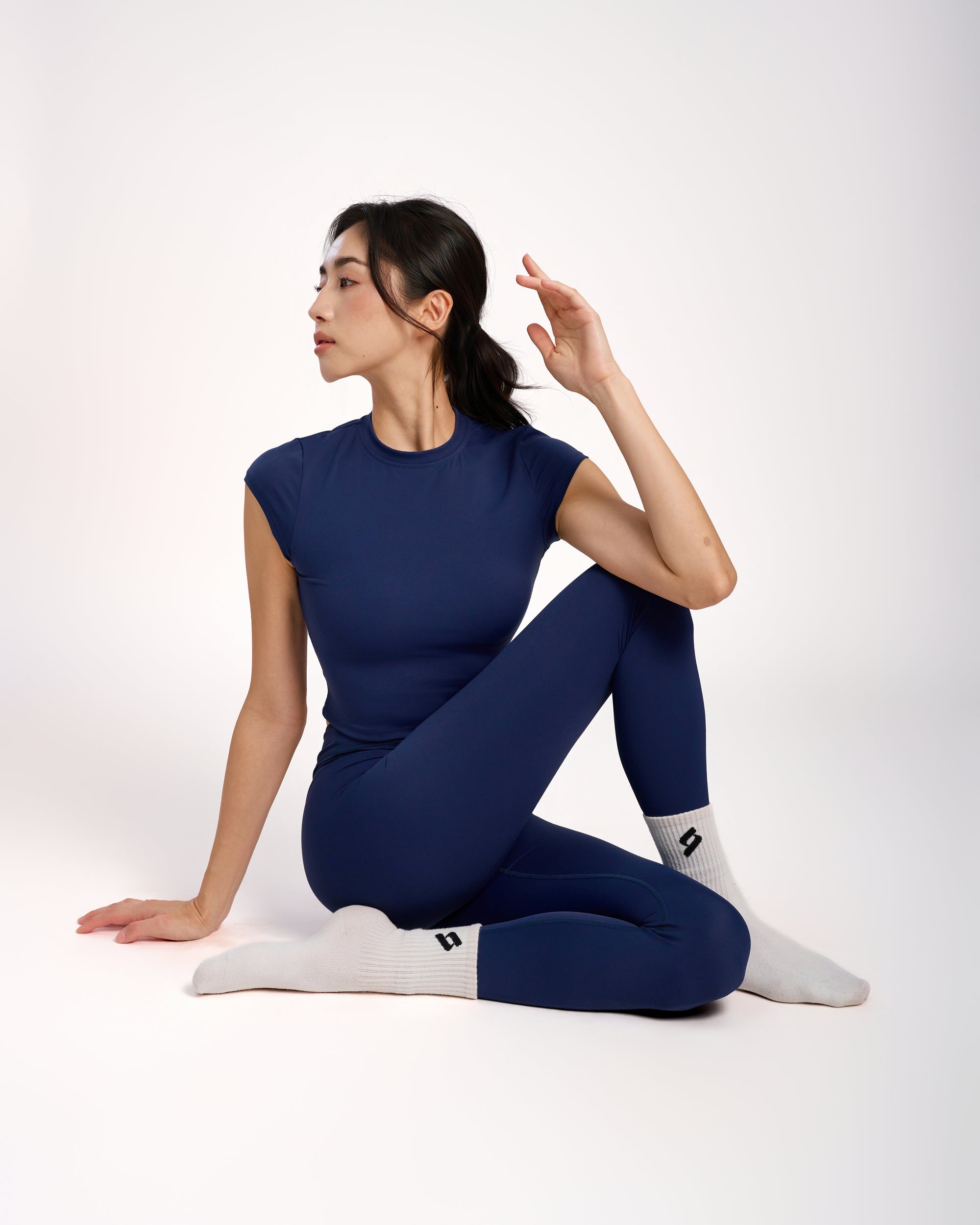 Impulse 3.0 - Xanh Navy (Set Legging Dài) - EQL Apparel - Impulse 3.0 - Xanh Navy (Set Legging Dài) - 