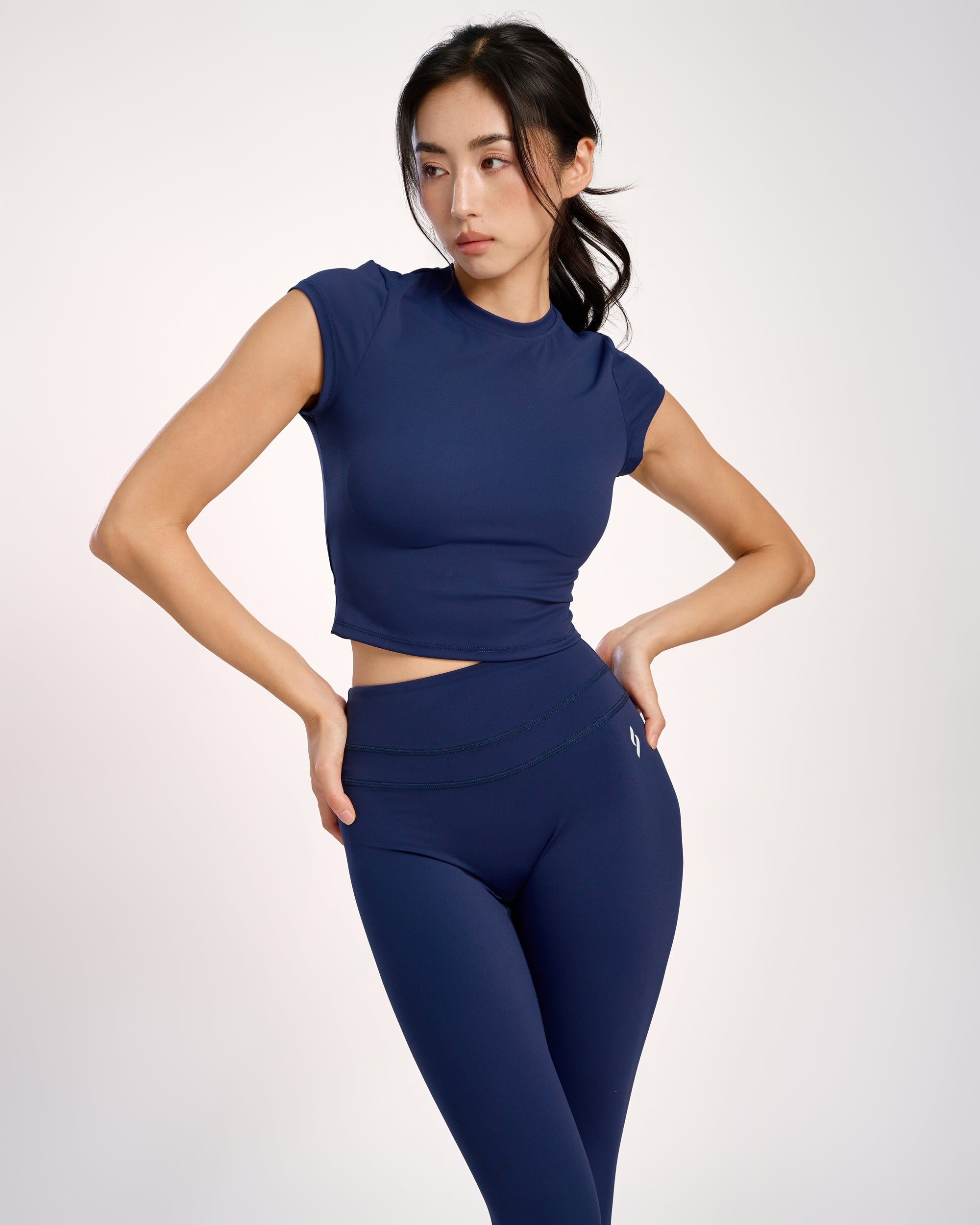 Impulse 3.0 - Xanh Navy (Set Legging Dài) - EQL Apparel - Impulse 3.0 - Xanh Navy (Set Legging Dài) - 