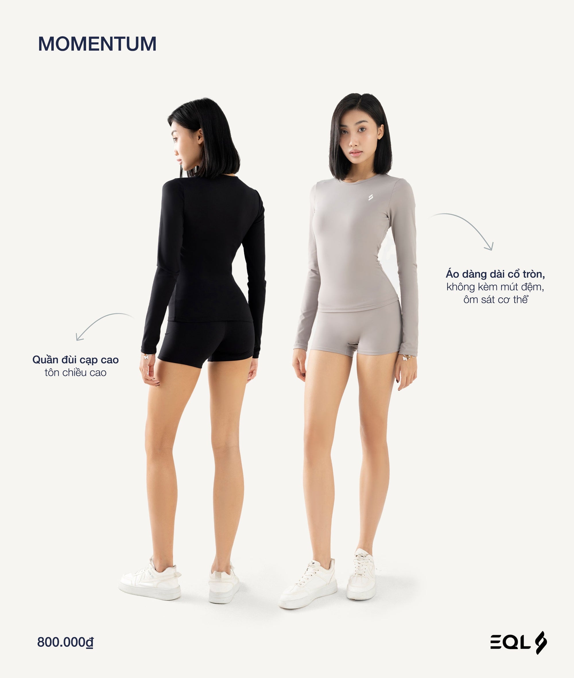 Momentum - Xám - EQL Apparel - Momentum - Xám - 