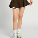 Monaco SkIrt - Nâu - EQL Apparel - Monaco SkIrt - Nâu - 