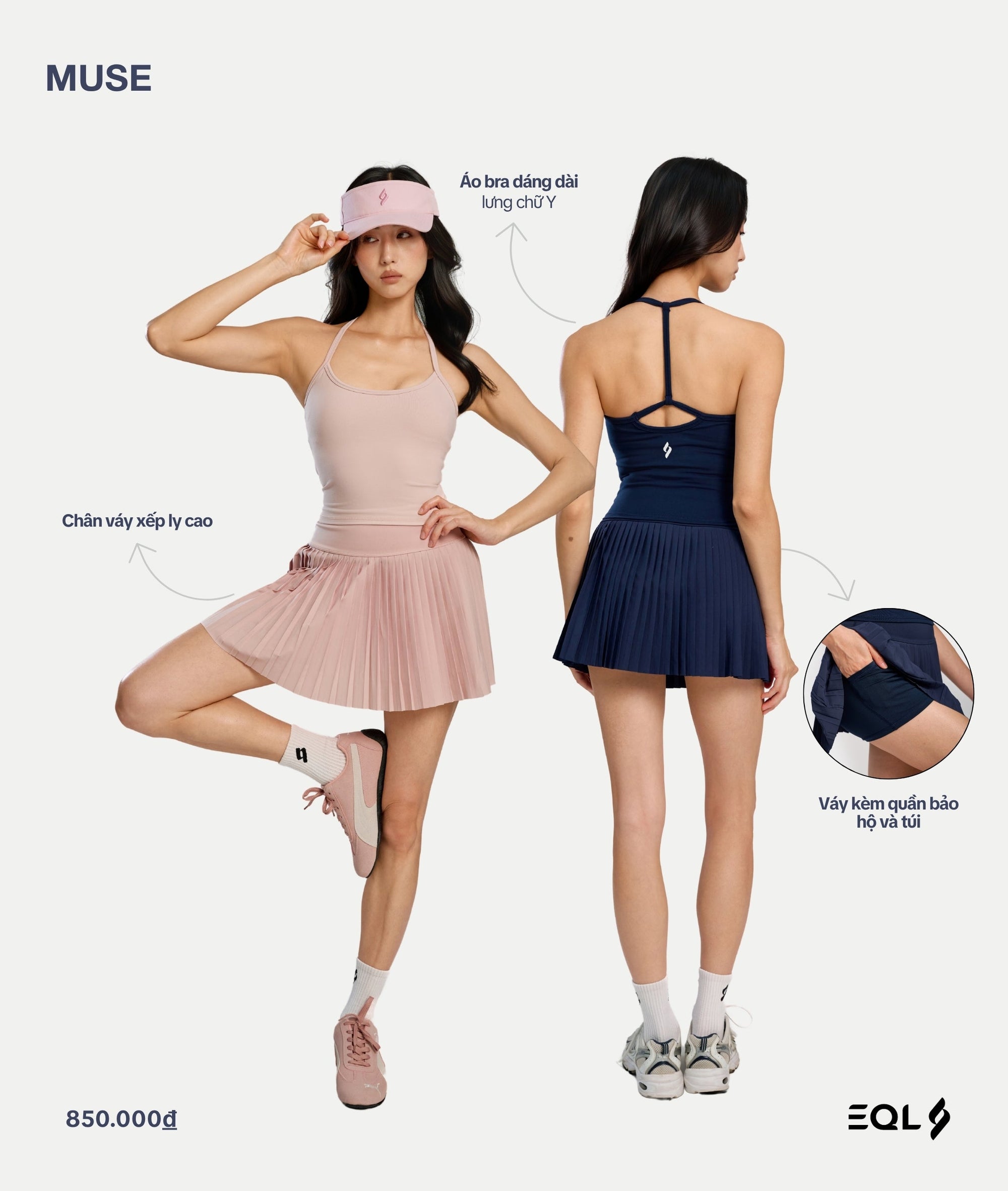 Muse - Hồng Trà - EQL Apparel - Muse - Hồng Trà - 