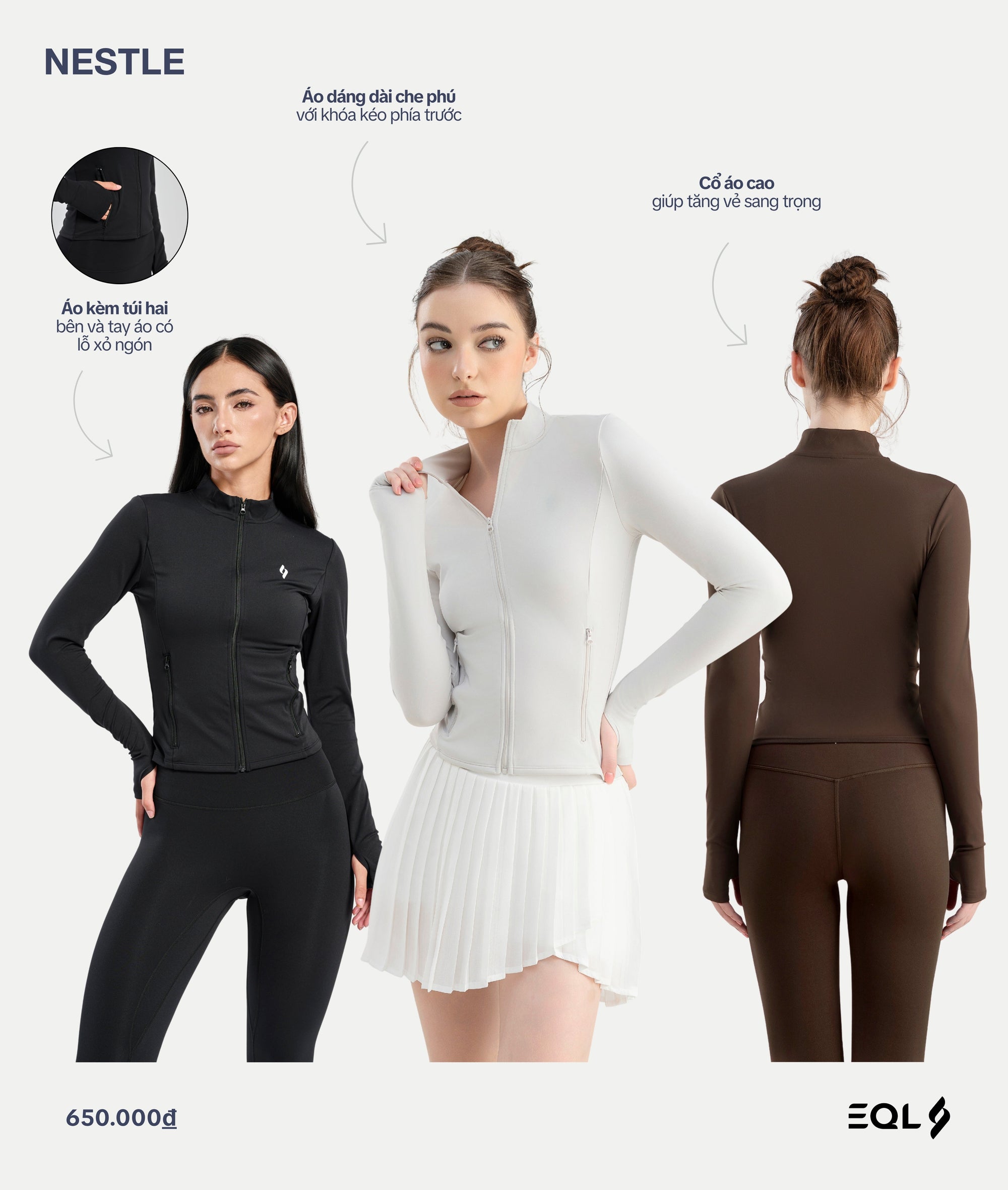 Nestle - Đen - EQL Apparel - Nestle - Đen - 
