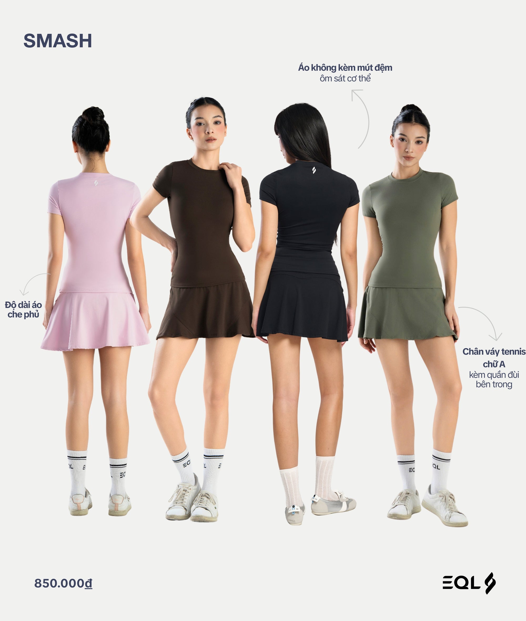 Smash - Đen - EQL Apparel - Smash - Đen - 